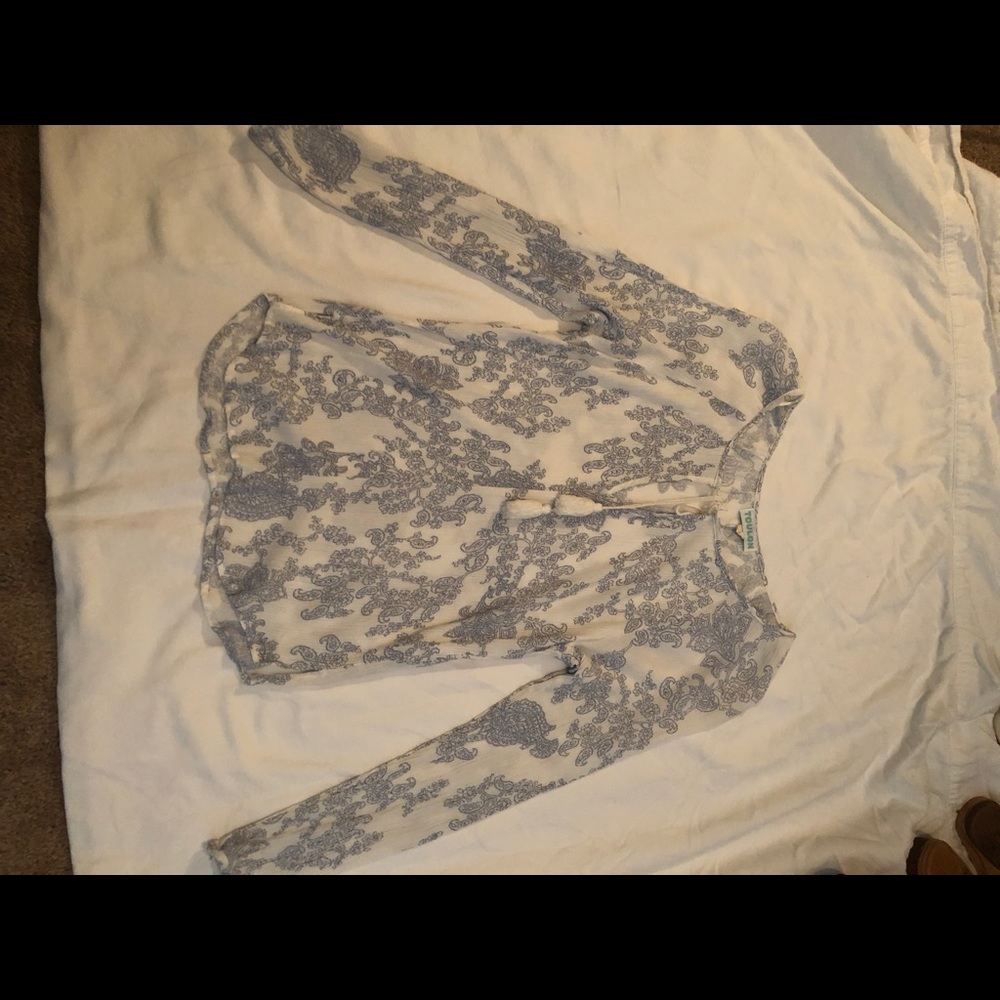 Toulon blue and white tunic